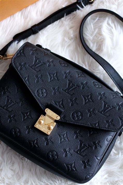 louis vuitton metis black leather|Louis Vuitton monogram canvas pochette.